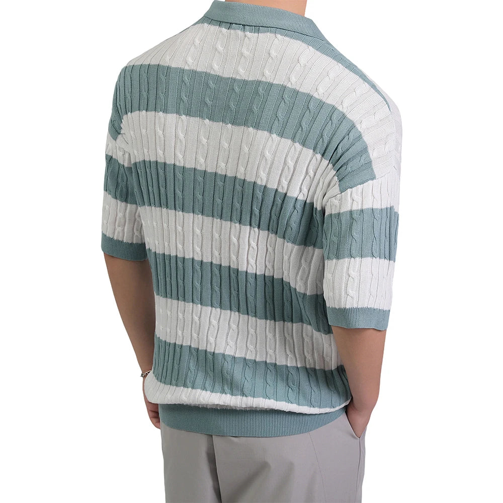Retro Knit Polo