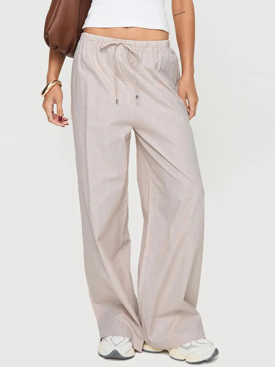 Boho High Waist Palazzo Pants
