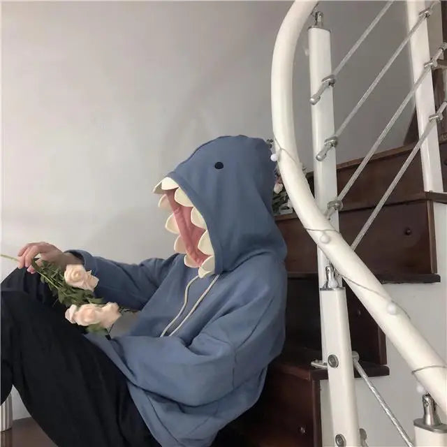 Japanese Kawaii Shark Hoodie