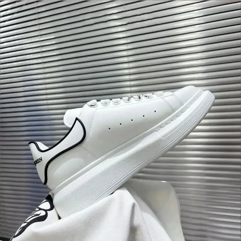 White Platform Sneakers