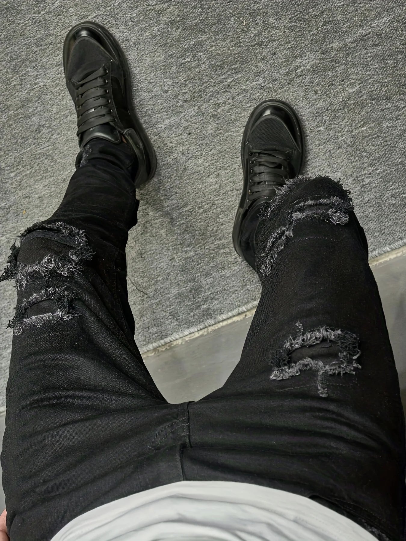 Men's Slim Ripped Jeans