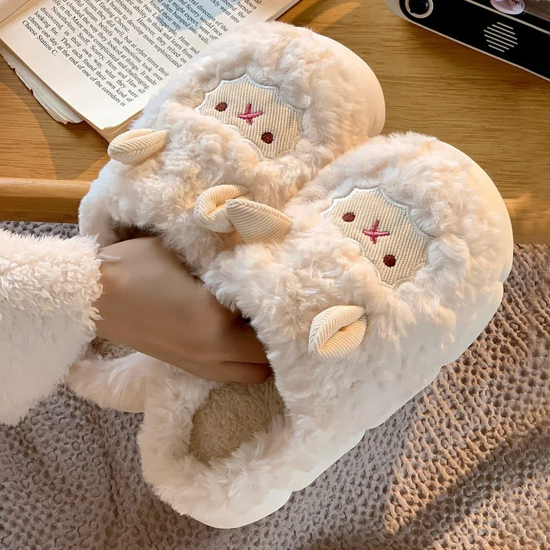 Sheep Fluffy Slippers