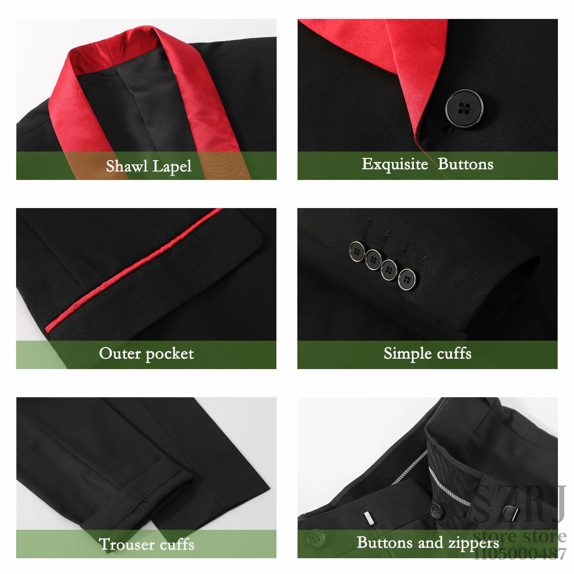 Men’s Formal Tuxedo Set