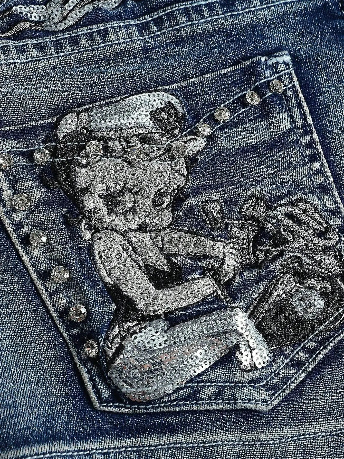 Women's High Waist Denim shorts