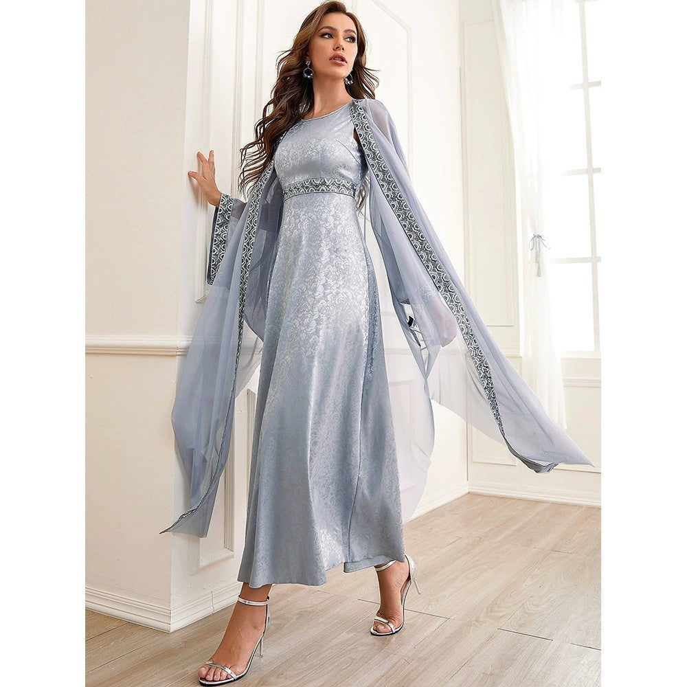 Embroidered Dubai Abaya